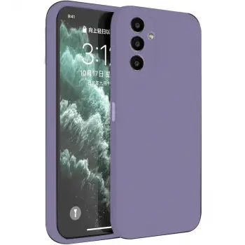 Samsung Galaxy S23 Fe Kılıf First Silikon - Lila