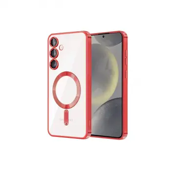 Samsung Galaxy S23 Kılıf Kross Magneticsafe Kapak - Kırmızı