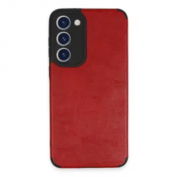 Samsung Galaxy S23 Plus Kılıf Loop Deri Silikon - Kırmızı