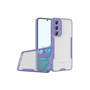 Samsung Galaxy S23 Plus Kılıf Platin Silikon - Lila