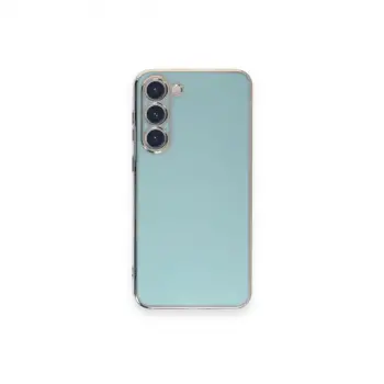 Samsung Galaxy S23 Plus Kılıf Volet Silikon - Açık Yeşil