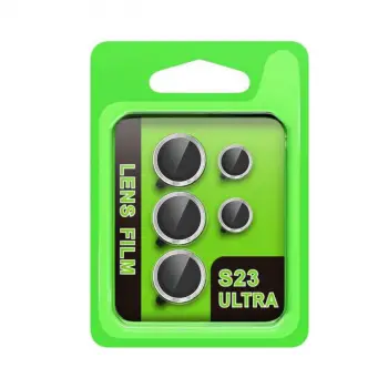 Samsung Galaxy S23 Ultra Raze Metal Kamera Lens - Gümüş