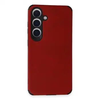 Samsung Galaxy S24 Kılıf Loop Deri Silikon - Kırmızı