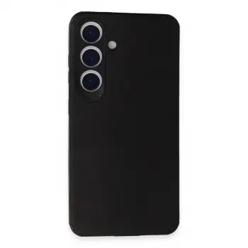 Samsung Galaxy S24 Kılıf Loop Deri Silikon - Siyah