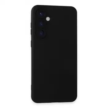 Samsung Galaxy S24 Plus Kılıf Nano İçi Kadife Silikon - Siyah