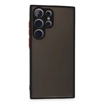 Samsung Galaxy S24 Ultra Kılıf Montreal Silikon Kapak - Siyah