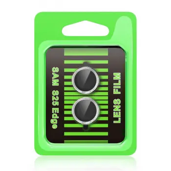 Samsung Galaxy S25 Edge Raze Metal Kamera Lens - Gümüş