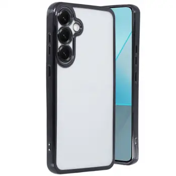 Samsung Galaxy S25 Plus Kılıf Razer Lensli Silikon - Siyah