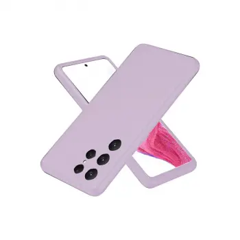 Samsung Galaxy S25 Ultra Kılıf First Silikon - Lila