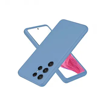 Samsung Galaxy S25 Ultra Kılıf First Silikon - Mavi