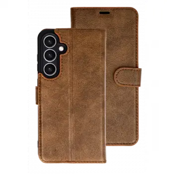 Samsung Galaxy S26 Plus Trend S Plus Kapaklı Kılıf - Taba