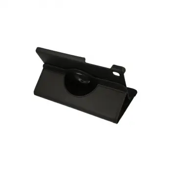 Samsung Galaxy T220 Tab A7 Lite 8.7 Kılıf 360 Tablet Deri Kılıf - Siyah