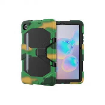 Samsung Galaxy T500 Tab A7 10.4 Kılıf Griffin Tablet Kapak - Kamuflaj