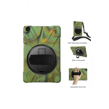 Samsung Galaxy T510 Tab A 10.1 Kılıf Amazing Tablet Kapak - Kamuflaj