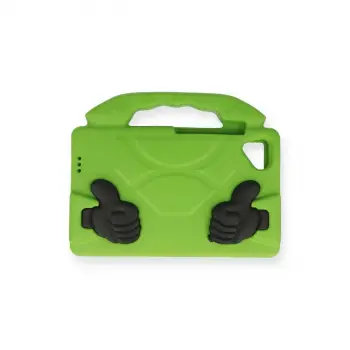 Samsung Galaxy T510 Tab A 10.1 Kılıf Like Stantlı Tablet Silikon - Yeşil