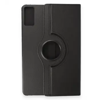 Samsung Galaxy T550 Tab A 9.7 Kılıf 360 Tablet Deri Kılıf - Siyah