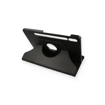 Samsung Galaxy T870 Tab S7 11 Kılıf 360 Tablet Deri Kılıf - Siyah