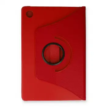 Samsung Galaxy Tab A9 Plus Kılıf 360 Tablet Deri Kılıf - Kırmızı