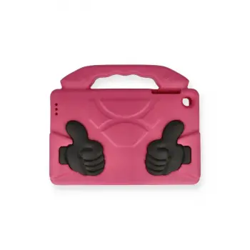 Samsung Galaxy X200 Tab A8 10.5 Kılıf Like Stantlı Tablet Silikon - Pembe