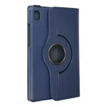 Samsung Galaxy X510 Tab S9 Fe 11 Kılıf 360 Tablet Deri Kılıf - Lacivert