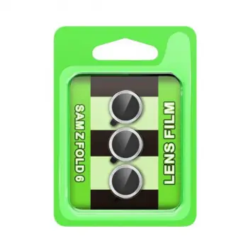 Samsung Galaxy Z Fold 6 Raze Metal Kamera Lens - Gümüş