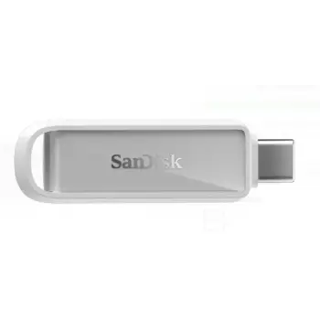Sandisk SDIXS0N-128G-GN6NE 128GB Phone Drive with USB-C-128GB (Arctic White) Flash Bellek