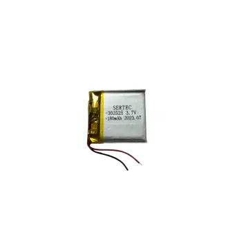Sertec 302525 3.7v 180mah Li-polymer Pil (devreli/1.5a)