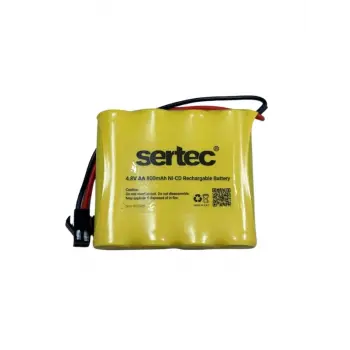Sertec 4.8v 4s1p Aa 800 Mah Kablo + Siyah Konnektörlü Oyuncak Pili