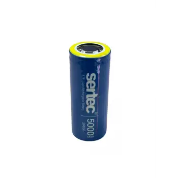 Sertec Icr26650 Li-ıon 3.7v 5000mah 3c Şarjlı Pil
