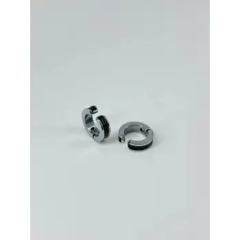 Sıkıştırma Çelik Erkek Küpe - Ekp0037