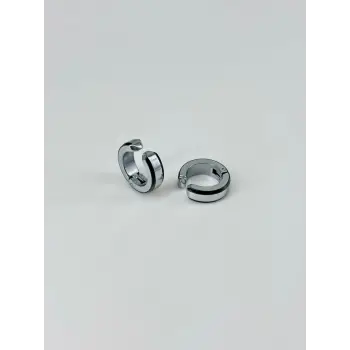 Sıkıştırma Çelik Erkek Küpe - Ekp0038