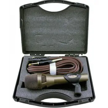 Sline T-MKE01 Audio Premium Seri Metal Gövde Kablolu El Mikrofunu Çantalı