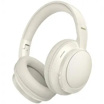 Snopy SN-BT29 Swish Krem Bluetooth Kulaklık (KDO)