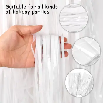 Soft Beyaz Renk Duvar Ve Kapı Perdesi İthal 100x200 Cm