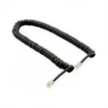 Spiral Siyah Pluglu Ahize Kordonu 30 cm (KDO)