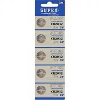 Supex Cr2032 3V Lityum 5Li Blister Pil (KDO)