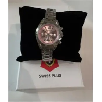 Swiss Plus Woman Watch Model-2 ST0730ABL Pink-Silver