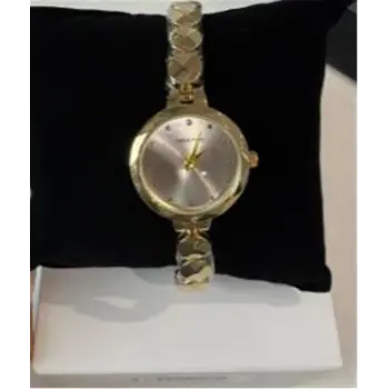Swiss Plus Woman Watch Model-8 ST0714ABL Gold