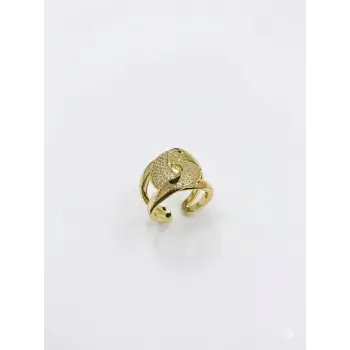 Taşlı Halka Tasarımlı Yüzük - Yz0230