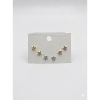 Tatlı Yıldızlar Altılı Küpe - Kp00661