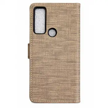 Tcl 20 Se Trend S Plus Kapaklı Kılıf - Kahverengi