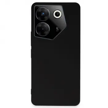 Tecno Camon 20 Pro 5g Kılıf First Silikon - Siyah