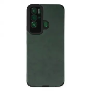 Tecno Pova Neo Kılıf Loop Deri Silikon - Yeşil