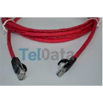 Teldata TLD-1000K Cat6 10MT Kırmızı Utp Patch Kablo (KDO)