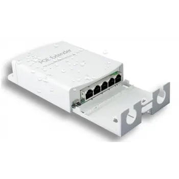 Teldata TLD-EXP Poe Extender 10-100-1000 1 İnput 4 Output 12W İç Ortam