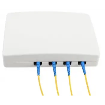 TELDATA TLD-FTTH465 FTTH SONLANDIRMA KUTUSU SIMPLEX-4 PORT-INDOOR-WHITE (KDO)