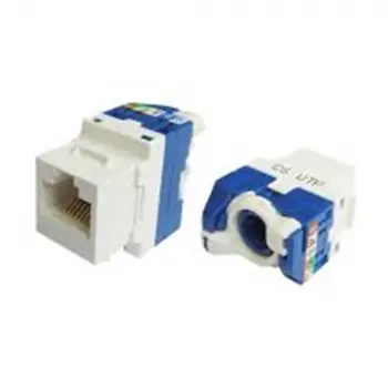 Teldata TLD-UTP180 CAT6 180° UTP Keystone Jack 10 lu Paket Legrand Type (KDO)