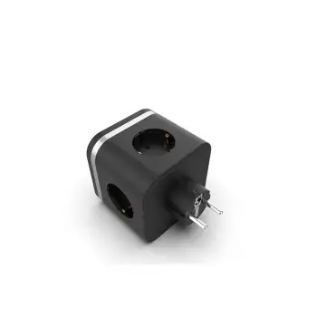 Termal Akım Korumalı Isıya Dayanıklı 3’lü Duvar Tipi Priz 2x Usb 2x Typce 3680 W