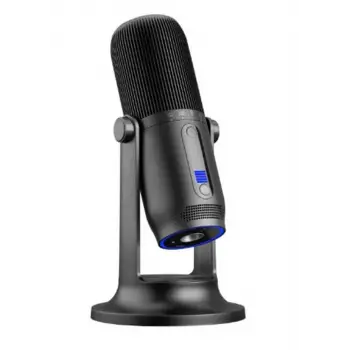 Thronmax M2 MDRILL ONE Siyah USB 48Khz 16Bit HD Stüdyo 4Tip Kayıt RGB 3,5mm Led Type-C Mikrofon