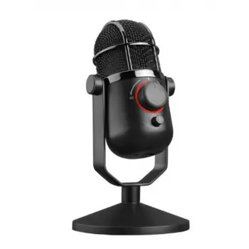 Thronmax M3Plus MDRILL DOME PLUS Siyah USB 96Khz 24bit HD 3,5mm Ses Kontrol Ledli Mikrofon